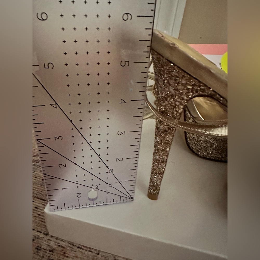 Sophia Webster Mariposa Leather & Glitter Butterfly Platforms - Picture 13 of 13